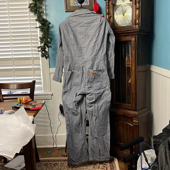 Vintage 1960s Wrangler Big Ben herringbone mechanics coveralls size 38 regular